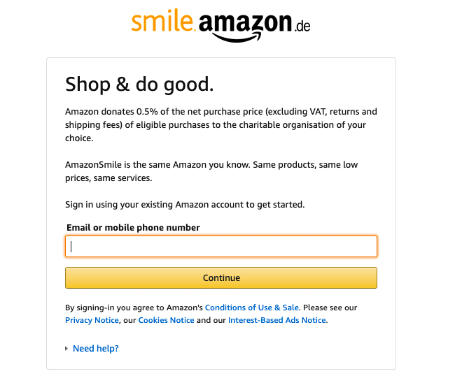 AmazonSmile